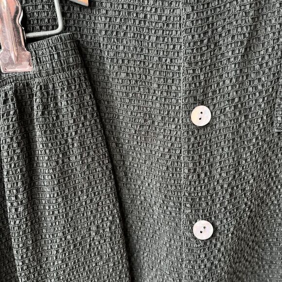 Vintage 90s Chico’s Design Set M/L | Rayon Seersucker Lounge Set Made in USA - Picture 7 of 13